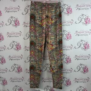 Always tights leggings pants paisley floral print rainbow Patterned Bottoms